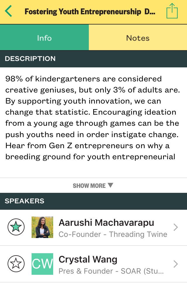 ms_skillern's tweet photo. Sooo excited for @aarushimac’s session at @SXSWEDU to start. She is the future and it looks brilliant from here! @RoundRockISD #rrisd1family https://t.co/l4WSyRLKq7
