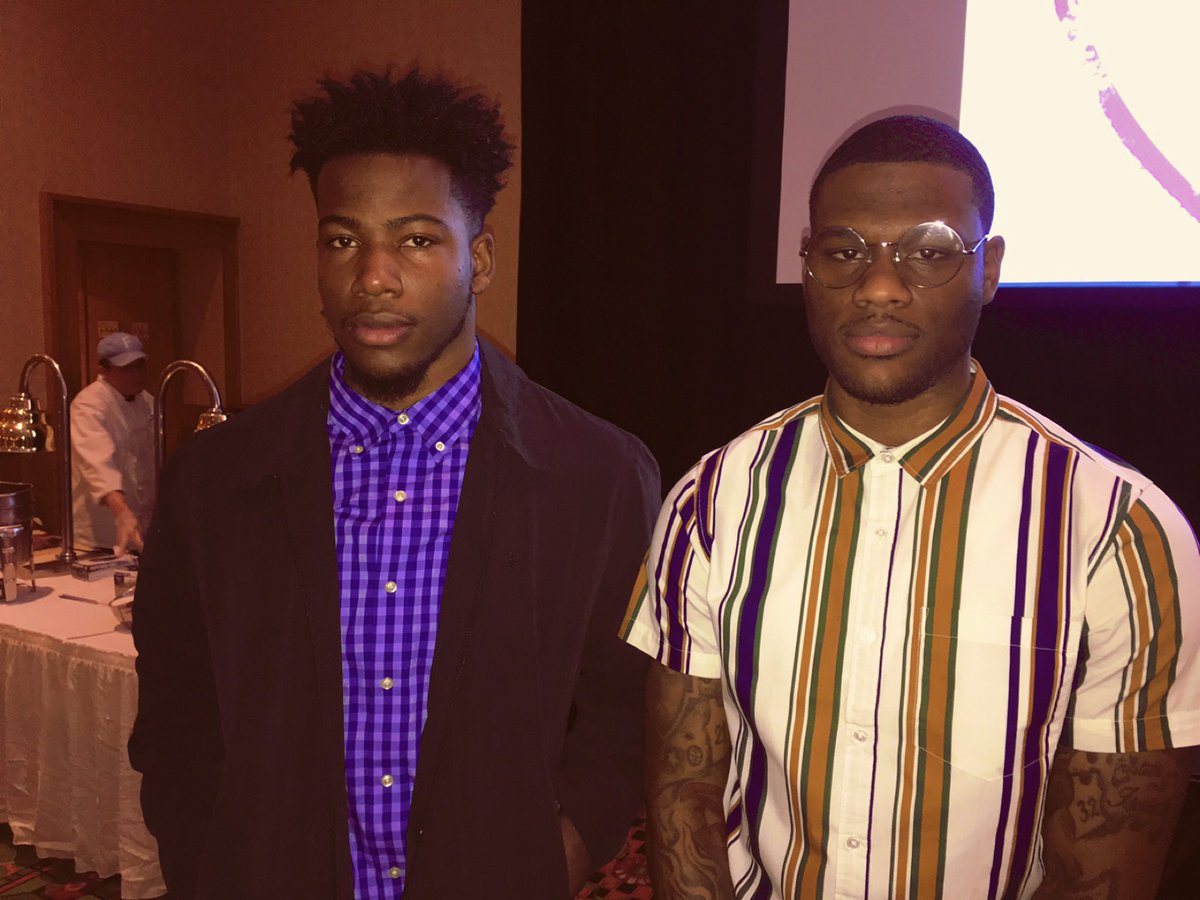 OakwoodAthleti2's tweet photo. Congratulations to Talik Talton on 2nd Team All-American and Mike Middleton on 3rd Team All-American!
The Ambassador's first game is tomorrow at 6PM. Keep them prayed up.
#AmbassadorStrong #DoitForVell https://t.co/tANReirRew