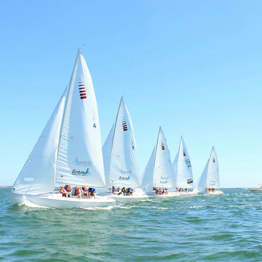 MIAWorldcenter's tweet photo. Biscayne Bay is home to #MiamiSailingWeek through March 10! Check out the schedule: https://t.co/f5c4HC2Xud https://t.co/0exD7yUjgH