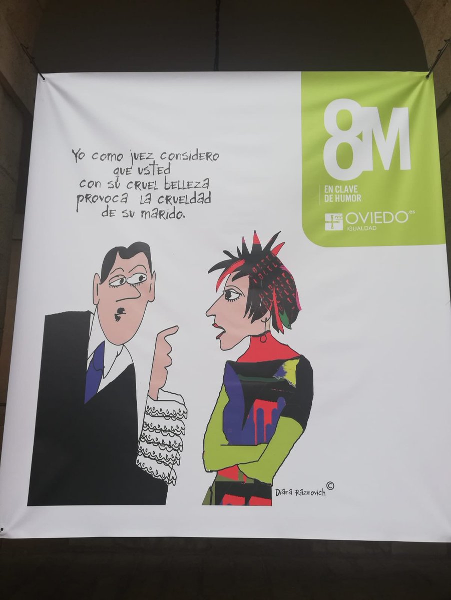 natalia_velilla's tweet photo. Ejemplo de lo que una administración pública no debería hacer: desprestigiar a un Poder del estado. Irresponsable, falaz y pueril. No tengo palabras para describir la forma en la que el Ayuntamiento de #Oviedo pretende conmemorar el 8 de marzo. Así no https://t.co/KIRUWoPZV4
