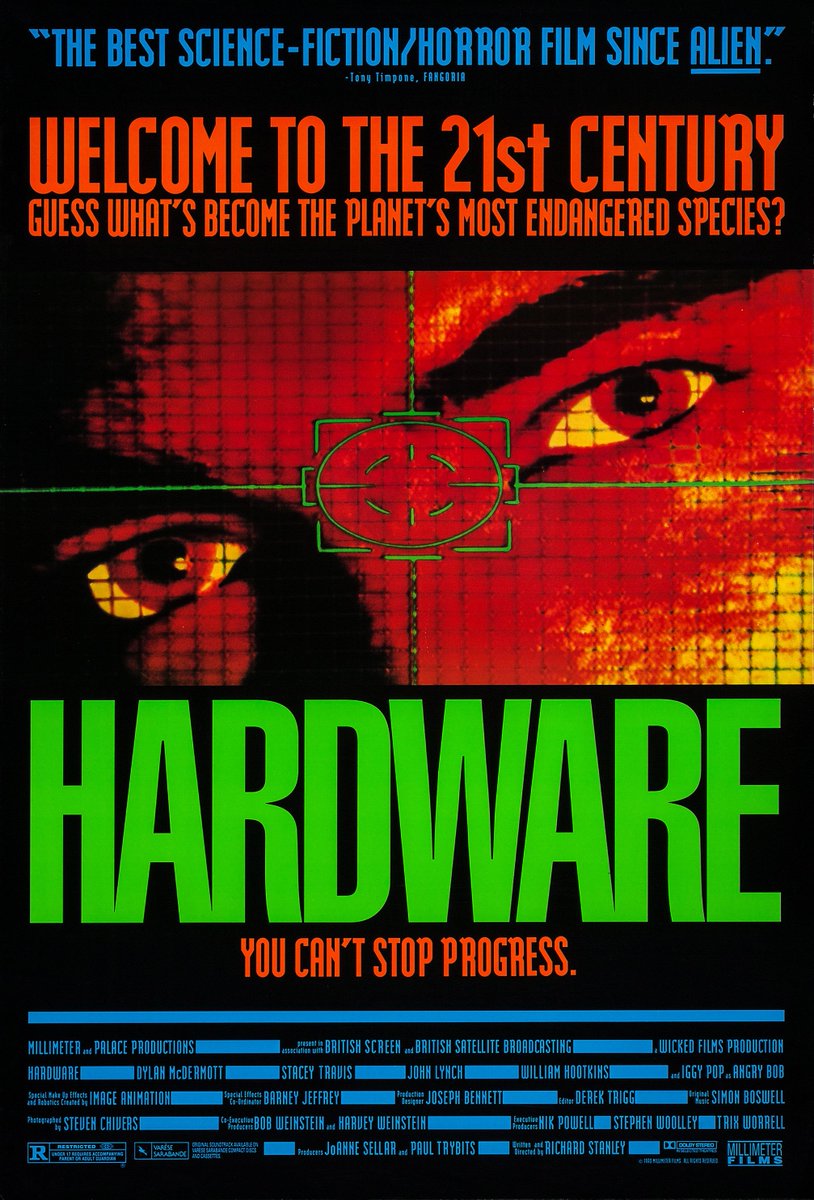 ComicCinemaCrew's tweet photo. Have you ever read a 7 page short comic and think "Hey this could make a  good movie?" Richard Stanley did when he made Hardware. @smizmarstudios, @Rosario_Robo, and @alleycatcomics' Nick discuss why killer robot movies are a thing.https://t.co/StQO7GamRW https://t.co/2S9NAqDTcS