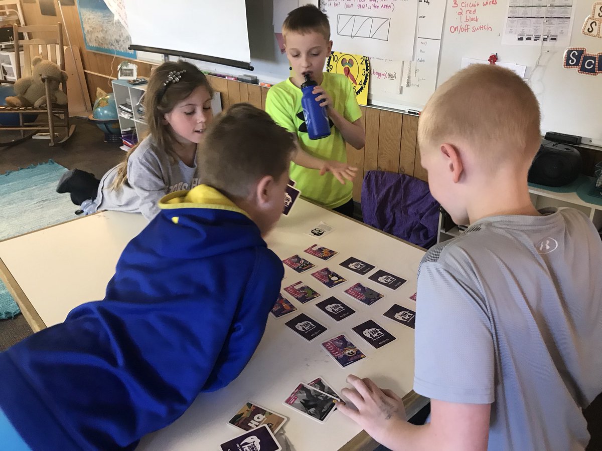 MulvaneydelMar's tweet photo. Thank you, @nightzookeeper Paul, for our new card games! Such a fun surprise to get international mail! We will be using our monster victory cards to inspire some creative writing for #WorldCreativeWritingMonth ! @BSEhseIN https://t.co/v2Sk5MUSG7