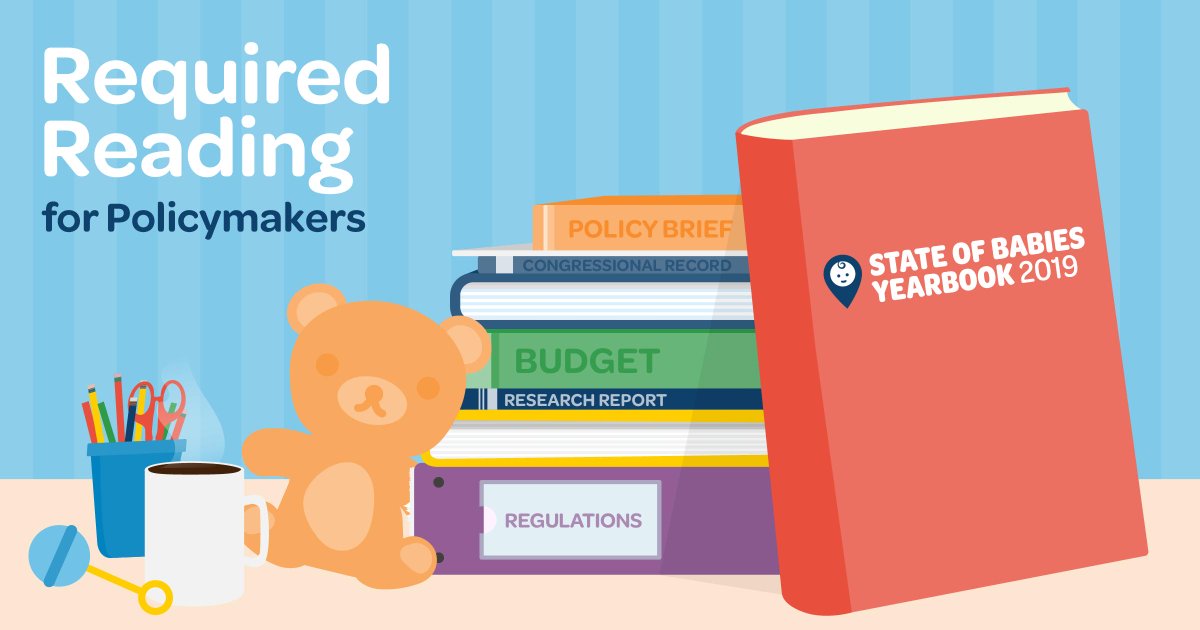 Do you know the story of America's babies? The picture isn't as rosy as you may think. Policymakers and advocates: add the #StateofBabies Yearbook to the top of your reading list to help #babies get a great start. #ThinkBabies bit.ly/2VCZ8Td