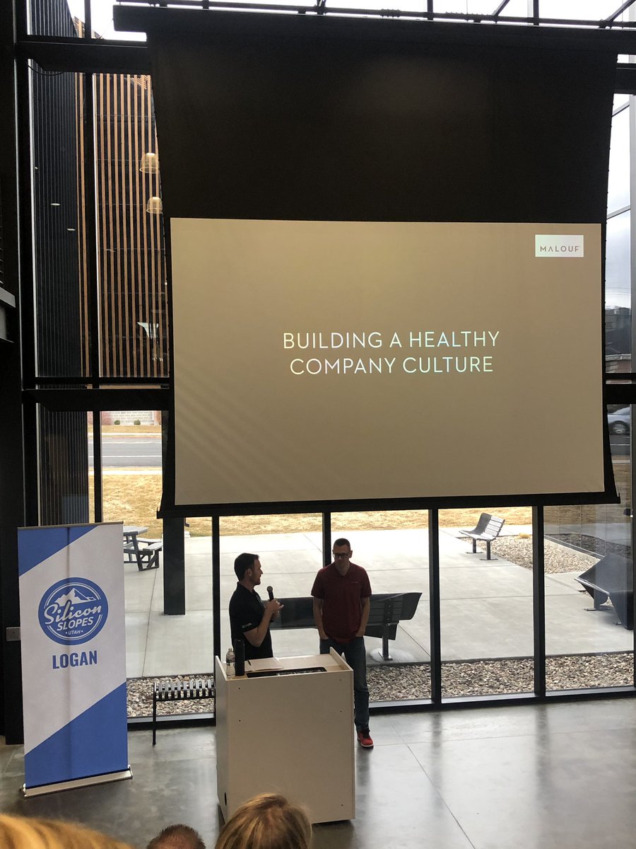 We are excited to be at the <a href="/siliconslopes/">Silicon Slopes</a> event and hear from our own Jake Neeley and Matt Vance about how to build a healthy company culture.