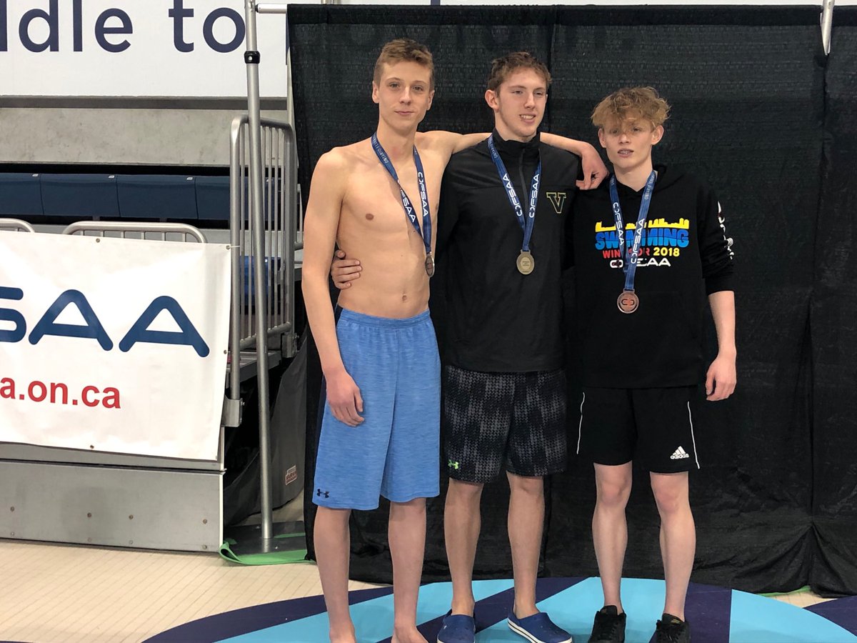 MrAluzzo's tweet image. Amazing finish on Day 2 at @OFSAASwimming! Maksym Klakov, Gr.10 swimmer, earned another SILVER MEDAL today in the 100m freestyle open division (15-19 years). Your coaches, team and school are all very proud of you! Congrats Maksym!! #CRUswim #OFSAAwinner ⁦@SacredHeartCHS⁩