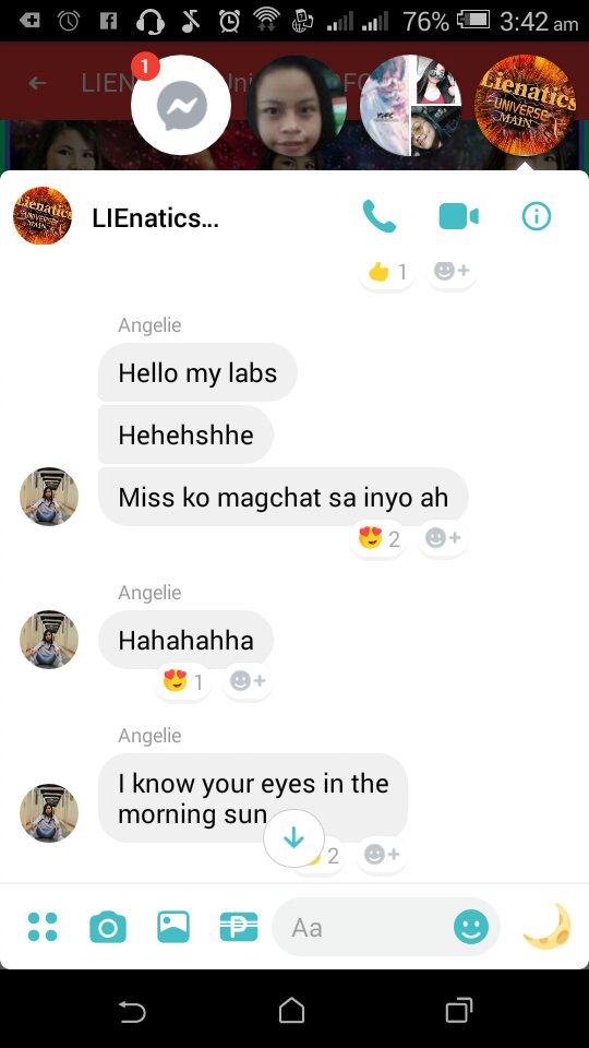 CastinoDanny's tweet photo. Ang sarap naman sa pakiramdam na nakasama ka sa groupchat ng lienatics universe ofc..Lahat don masaya welcome na welcome ka..Hindi akalain na si bb lie pala ay don sa groupchat naman kasi bago pa ako ehh nung nagbackread ako son nakita ko
@itsmeangelieofc
#thankfuLiEblessed https://t.co/V2qb1x3uMF