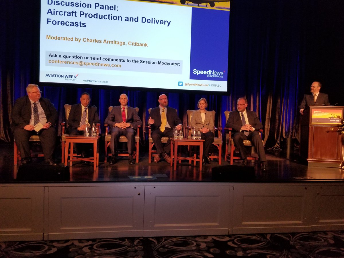 SpeedNewsConf's tweet photo. Aircraft Production and Delivery Forecasts - with Airbus, Boeing, Pratt & Whitney, Rolls-Royce, Honeywell Aerospace and DVB Bank #SNASC https://t.co/JpCwingL7g