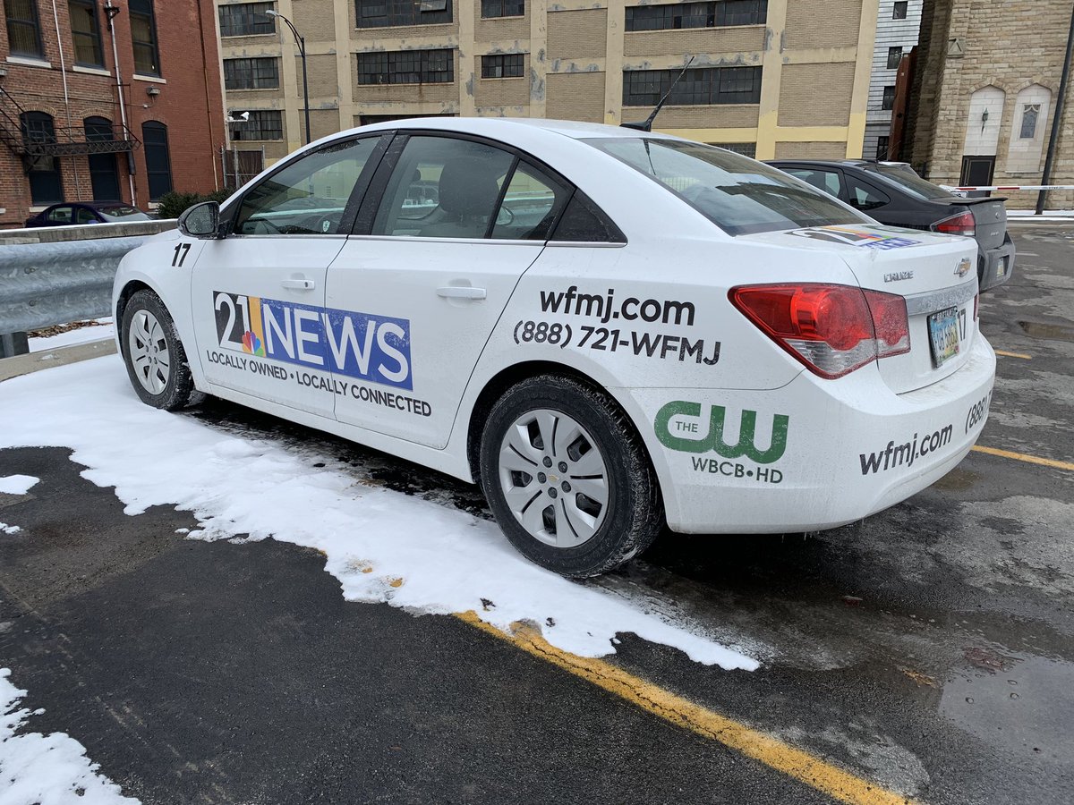 Locally owned <a href="/21WFMJ/">21 WFMJ</a> <a href="/21WFMJNews/">21WFMJNews</a> cared enough for GM Lordstown workers that we had many Cruzes in our news fleet.