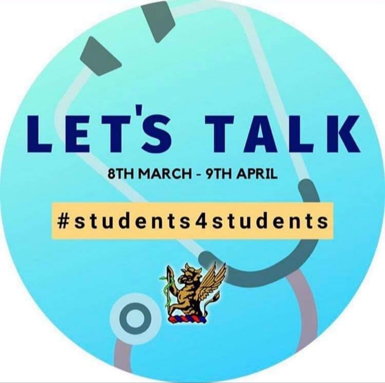 BristolMedSoc's tweet photo. Our Let's Talk campaign is launching this Friday 8th March, which addresses  medical student welfare! Follow us now: https://t.co/TTqHYU4xDf https://t.co/HWrGnmIIhD