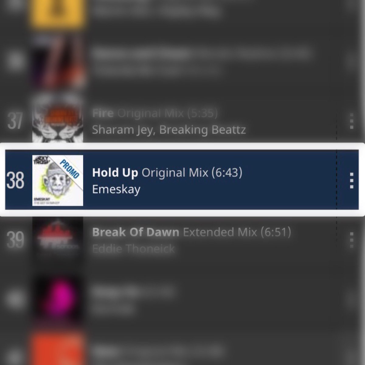 <a href="/_Emeskay_/">Emeskay</a> ‘The Get Down EP’ is on 🔥🔥

Both tracks are rising the <a href="/traxsource/">Traxsource</a> Tech House Top 100 

Thanks 🙏🏻 to everyone supporting the release let’s get it into the top 10 

Buy link: traxsource.com/title/1097646/…