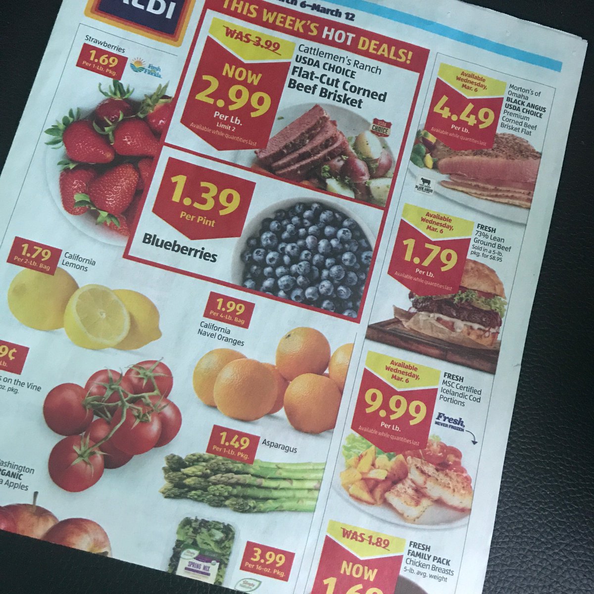 #Aldi #WeeklyDeals 3/6/19 – 3/12/19
Including This Weeks #ProducePicks, Meats, Poultry, & Seafood, and Other Hot #AldiFinds
All of This Weeks Deals are Posted Here on My Blog: killinitwithcoupons.com/blog/?p=5264
.
.
#aldilove #aldiusa #groceries #savingmoney #saving #savings #budget #organic