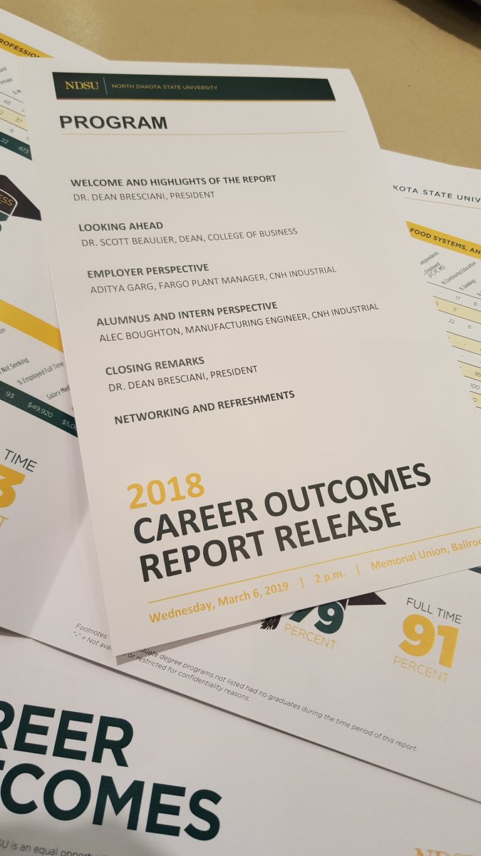 Sekenz's tweet photo. Thank you @NDSUCareer for hosting an insightful report release. Special shoutout to the @CNHIndustrial perspective! #AgTech #TitanPartner https://t.co/ROGV0cNcu6