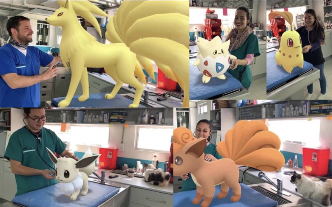 AfkChat's tweet photo. Great news everyone - my crew is healthy and happy after their checkups! 
#pokemon #pokemongo https://t.co/cHpK0YMXro
