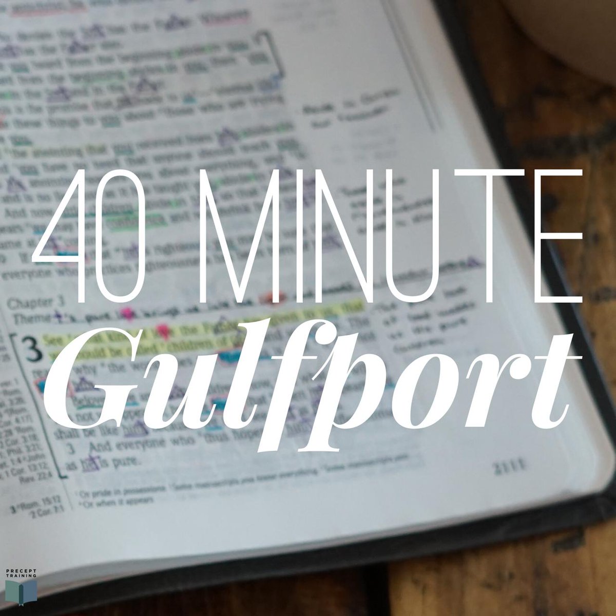 Join us in #Gulfport, MS to be equipped to lead 40Minute Bible studies! Even if you have never led a class or used Inductive Bible study, this workshop is for you to learn and begin leading in your area!! buff.ly/2H3pXwE