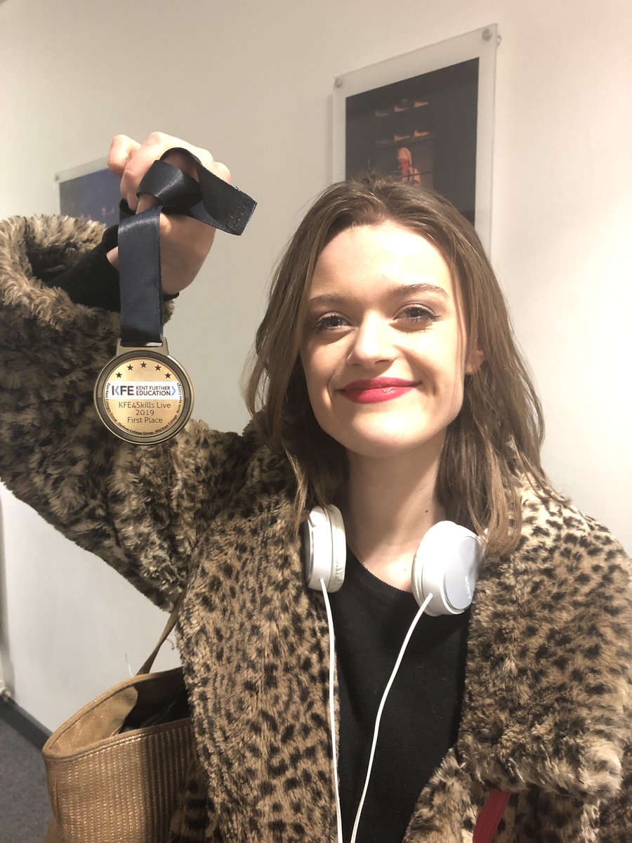Huge well done to Taelor who won gold today at the KFE Awards in the acting category #KFE4Skills #miskintheatre #acting #drama #performingarts #KFE4SkillsLive2019