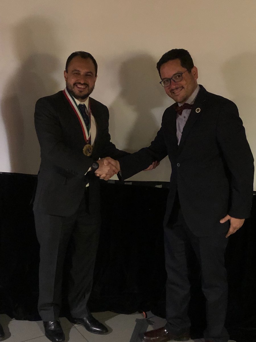 SMCHyC's tweet photo. Nuevo Consejo Directivo para el bienio 2019-2020:

Presidente: Dr. Michell Ruiz
Vicepresidente: Dr. Fabricio Fabela
Secretario: Dr. Andrés Cobaleda
Tesorero: Dr. Mauricio López Ramos
Comité Científico: Dr. Miguel González Thompson
Comité de Vinculación: Dr. Alberto Guevara https://t.co/3F0i4d7Sv0
