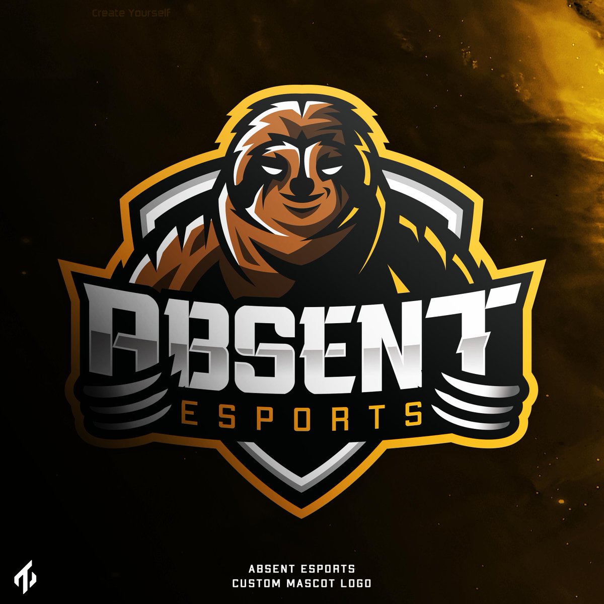 TroutGraph's tweet photo. 🤨😠Not so cute, right? Here we got this new Sloth #MascotLogo made for @EsportsAbsent. I'm so glad this people agreed with @ArtistHome_  to do this amazing design, and I had a lot of fun making it.

Want yours? #Contact me by DM.

All the support means a lot!

#CreateYourself https://t.co/hoPMD8xLz5