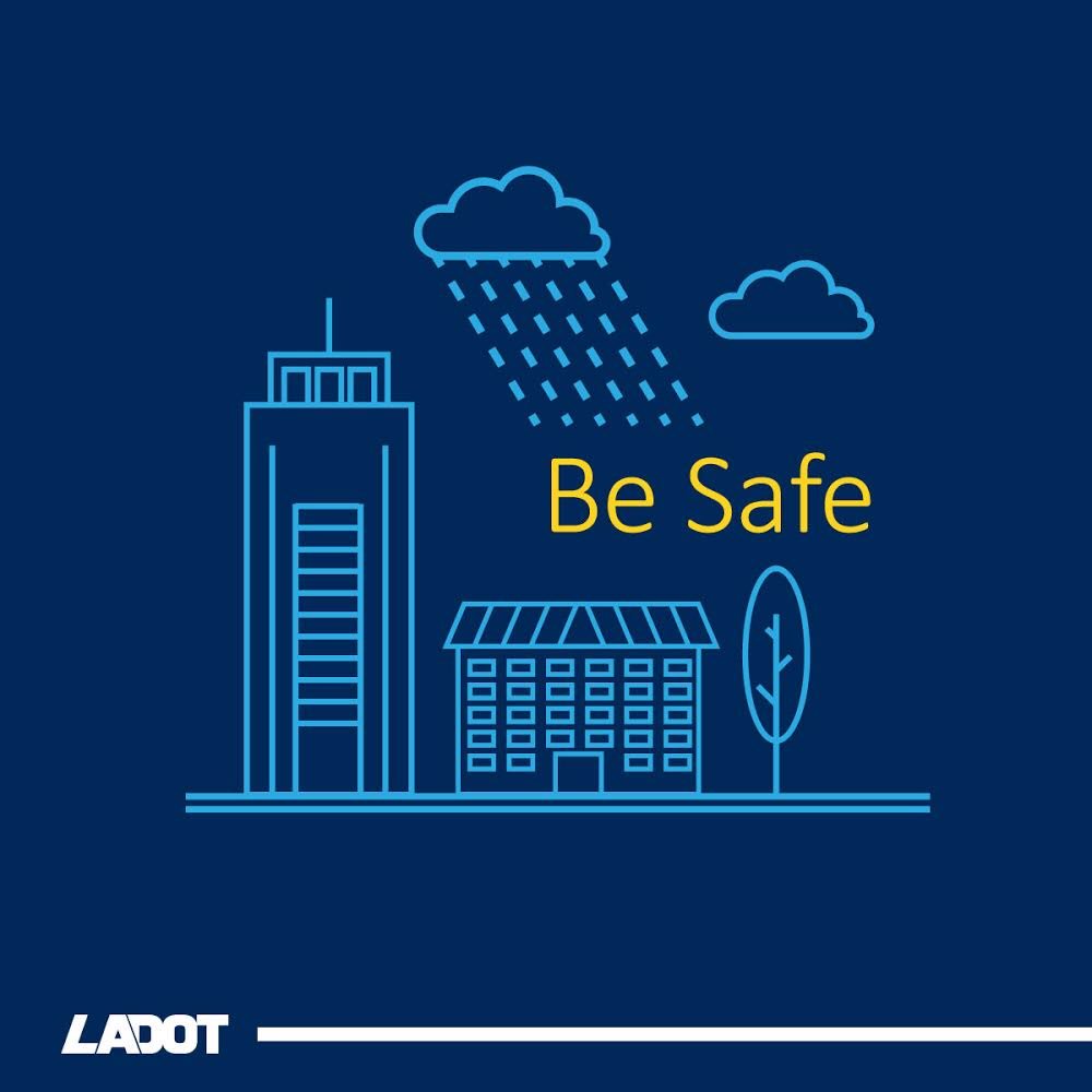 LADOTofficial's tweet photo. Here’s our midday #ATSAC #LArain update. Be careful around dark or flashing signals at:
🚦Arleta Av & Van Nuys Bl
🚦Devonshire & Lindley
🚦Charnock & Centinela
🚦Devonshire & Haskell
🚦3rd & Rampart
🚦3rd & Lafayette Park
🚦Louise & Saticoy https://t.co/5nNhgfVAjf