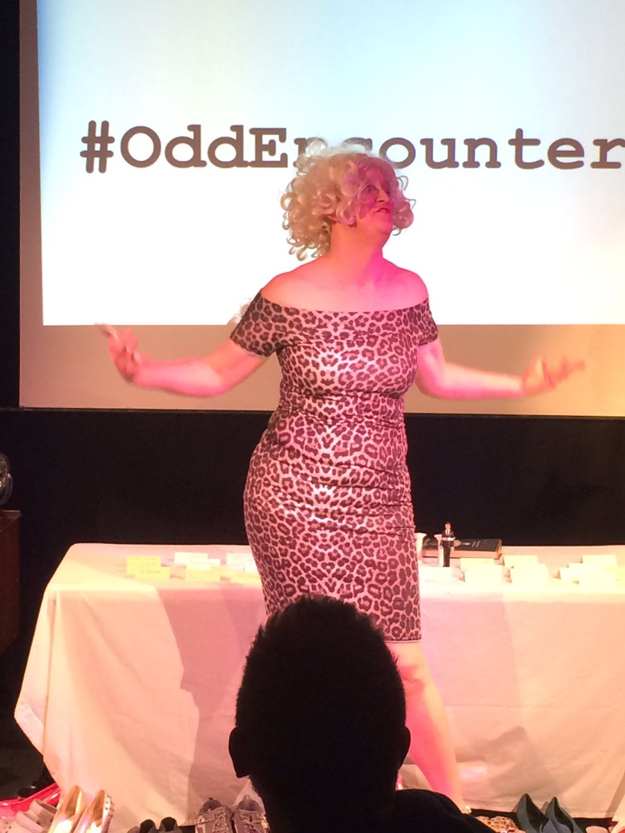 Alphabetti's tweet photo. This is an absolute treat of a show! #OddEncounter https://t.co/LQiDPey4AC