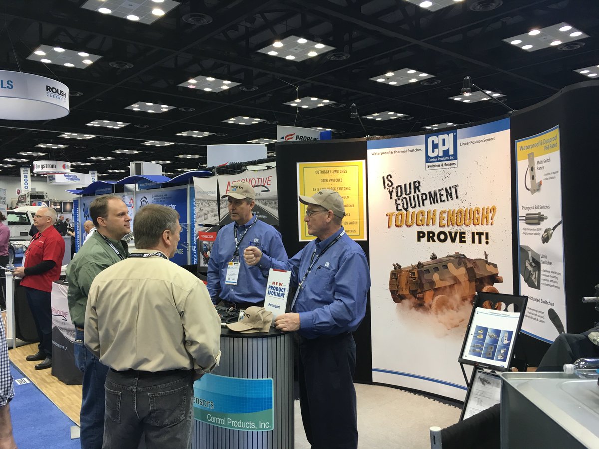 MStuhler's tweet photo. CPI is enjoying Day 1 at @WorkTruckShow event in Indianapolis at Booth 5507. Stop by if you're here! https://t.co/esHwfQYhpi