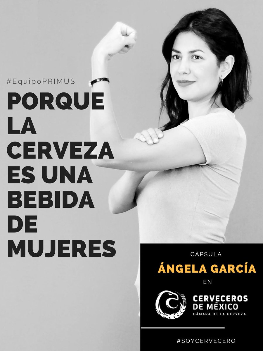 PrimusCervecera's tweet photo. No se pierdan mañana la cápsula donde estará  Ángela García 🍺 en @CervecerosdeMex 

#EquipoPrimus #OrgulloPrimus #SoyCervecero #DiaDeLaMujer https://t.co/XGIJeL1fa8