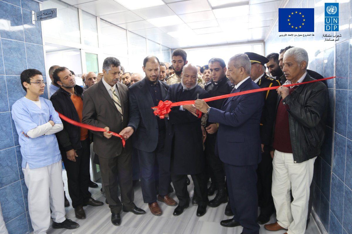 UNDP Libya (@undplibya) on Twitter photo Rehabilitated as part of the @EUDELtoLibya funded #Resilience4Libya, <a href="/UNDPLibya/">UNDP Libya</a> & the Ministries of Local Governance & Health handed over the Emergency Department at #Sabratha Teaching Hospital and the Sabratha Health Center to the municipality. Read More👉bit.ly/2SN92Qf Rehabilitated as part of the @EUDELtoLibya funded #Resilience4Libya, <a href="/UNDPLibya/">UNDP Libya</a> & the Ministries of Local Governance & Health handed over the Emergency Department at #Sabratha Teaching Hospital and the Sabratha Health Center to the municipality. Read More👉bit.ly/2SN92Qf