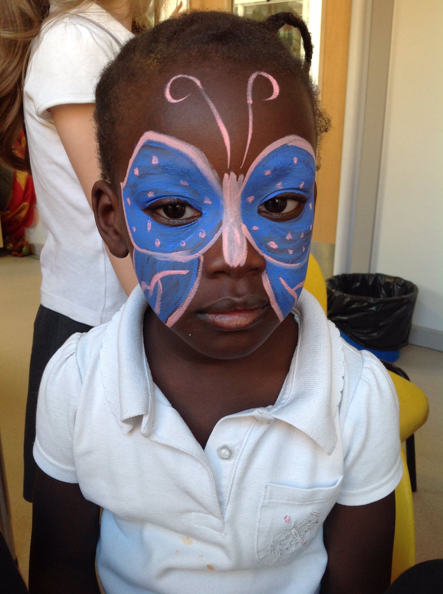 AldermansGreen's tweet photo. Reception have had an amazing day having their faces painted as different Jungle animals 🦓🐆🐅🐘
#agcpsr https://t.co/JVHseNvfsu