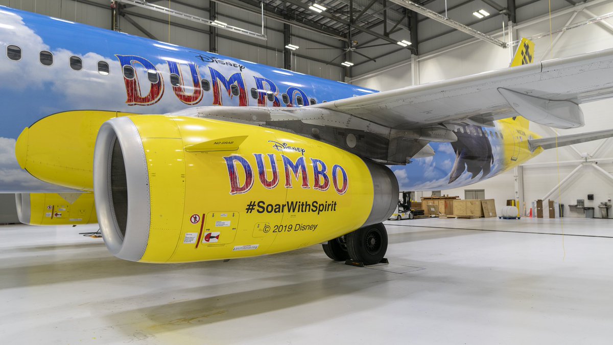 asadayaz's tweet photo. See #Dumbo take flight with our marketing partnership with @SpiritAirlines! #Disney #TimBurton #FlyDumboFly https://t.co/vM7K4vkmIq