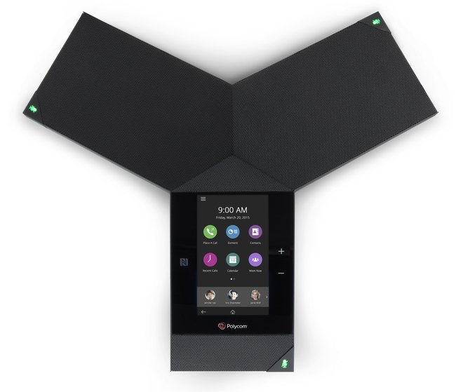 PolyCompanyBR's tweet photo. O Polycom Trio é muito mais que um telefone de conferência. Ele faz chamadas de áudio, vídeo e compartilhamento de conteúdo.Não perca tempo. Mude para o Polycom Trio e tenha todas estas funções ao seu alcance.

#PolycomTrio #Colaboração https://t.co/TpxLYBjpki