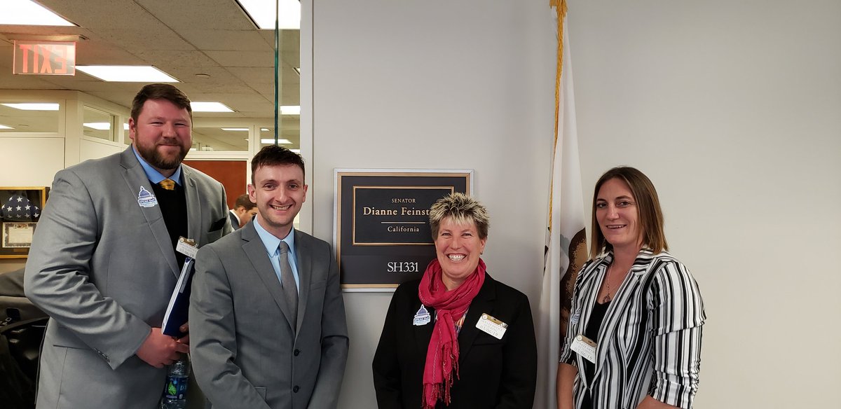 MarciPopeAPE's tweet photo. That was the most awesome meeting with Brent Palmer in @SenFeinstein office. Thank you for your support of ESSA. #MoreTitleIV #SHAPEAdvocacy #SPEAKOutDay https://t.co/5ANRxi1jmh