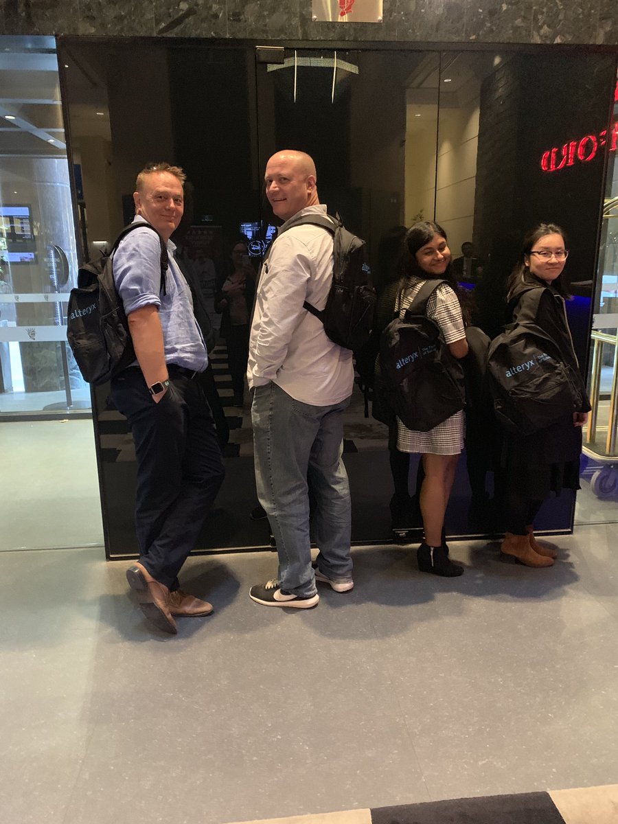 VizChic's tweet photo. Team strategy day in Melbourne yesterday with some special swag from @alteryx #alteryxyourlife #thrillofsolving https://t.co/QYBsHZ1oiw