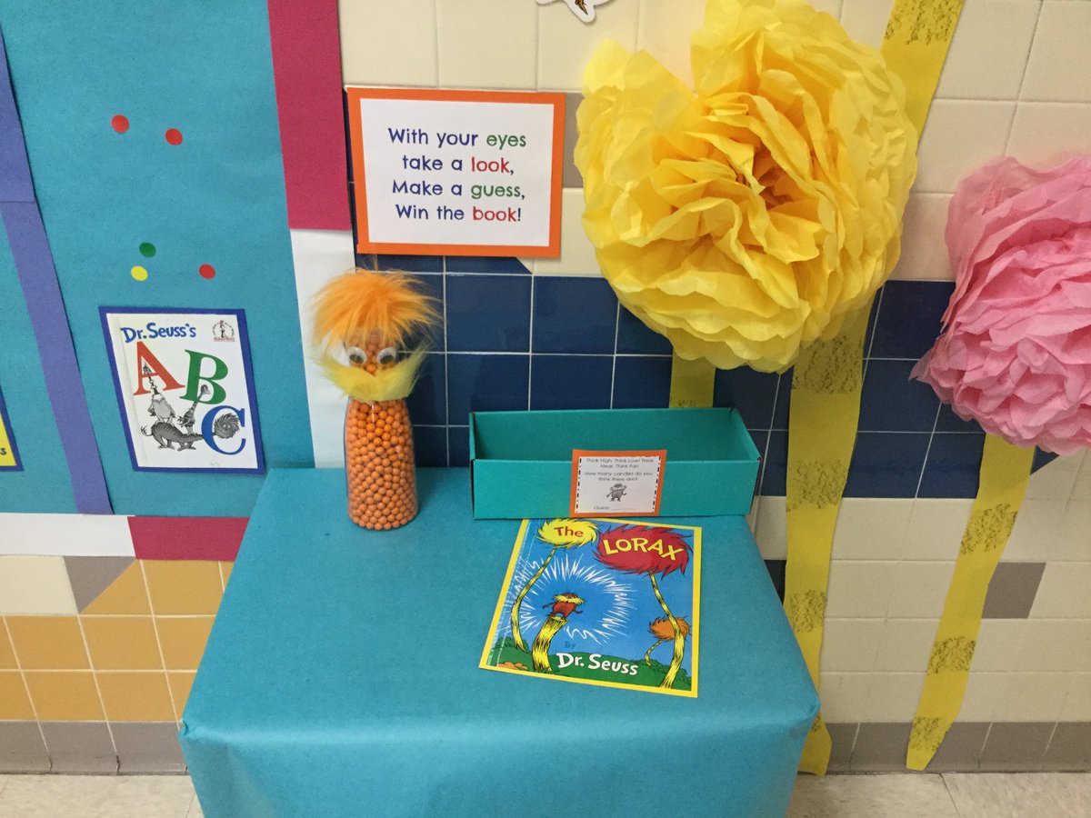 BullskinEle's tweet photo. By popular vote, Ms. Porter read Green Eggs and Ham at an assembly for #ReadAcrossAmericaWeek. Then our 2 ESL students read One Fish Two Fish Red Fish Blue Fish in Spanish. Great Job, boys!! https://t.co/LCh8z6ds5s