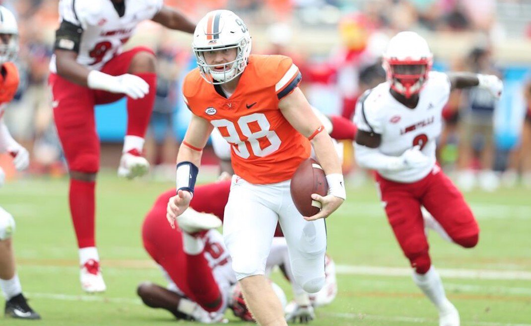 Jeff White (@jeffwhiteuva) on Twitter photo For <a href="/UVAFootball/">Virginia Football</a>, the future looks bright at QB. Backing up Bryce Perkins (@3_ToDaNeck), who had 3,603 yards of total offense in 2018, is talented freshman Brennan Armstrong (<a href="/bstrong34/">Brennan Armstrong</a>). My story on Perkins' understudy: wahoowa.net/2UnMZBv For <a href="/UVAFootball/">Virginia Football</a>, the future looks bright at QB. Backing up Bryce Perkins (@3_ToDaNeck), who had 3,603 yards of total offense in 2018, is talented freshman Brennan Armstrong (<a href="/bstrong34/">Brennan Armstrong</a>). My story on Perkins' understudy: wahoowa.net/2UnMZBv