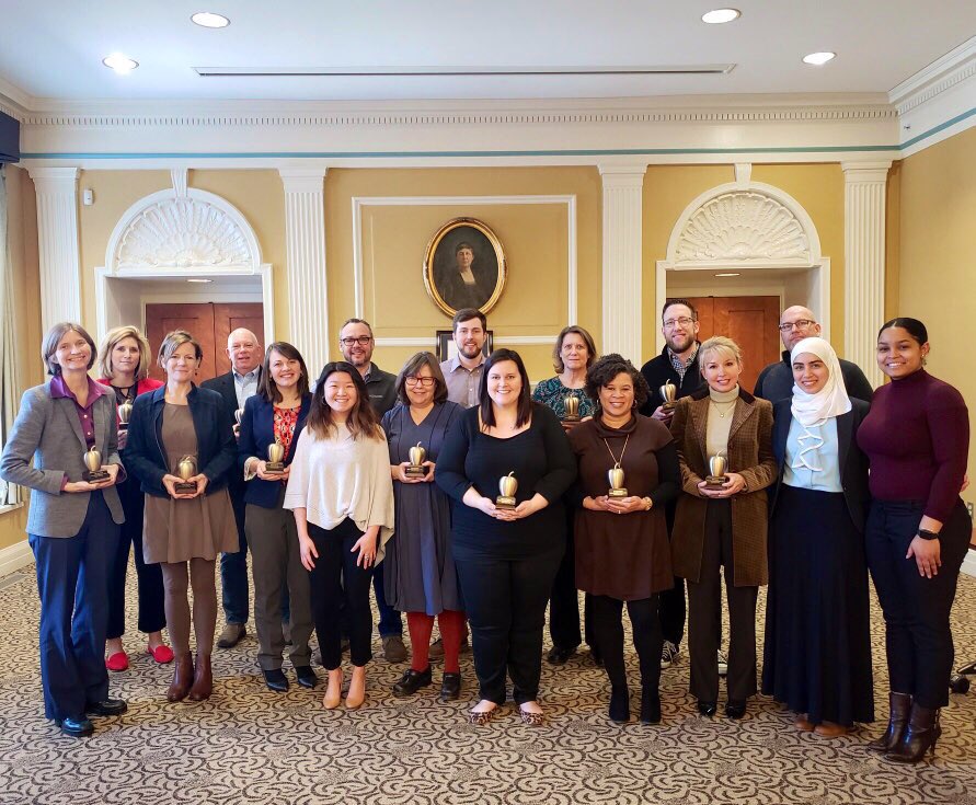 Congratulations to each of the Golden Apple Award recipients! C.E.C.H thanks you for your dedication to its students. <a href="/UCStudentGov/">UC Student Government</a> <a href="/UC_CECH/">UC CECH</a> <a href="/Prez_Pinto/">Neville G. Pinto</a> <a href="/uofcincy/">University of Cincinnati</a> <a href="/UC_SOIT/">UC School of Information Technology</a> <a href="/UCCareerEd/">UC Career Education</a> <a href="/CJS_UC/">UC Criminal Justice</a> <a href="/UCMainStreet/">UC MainStreet</a>
