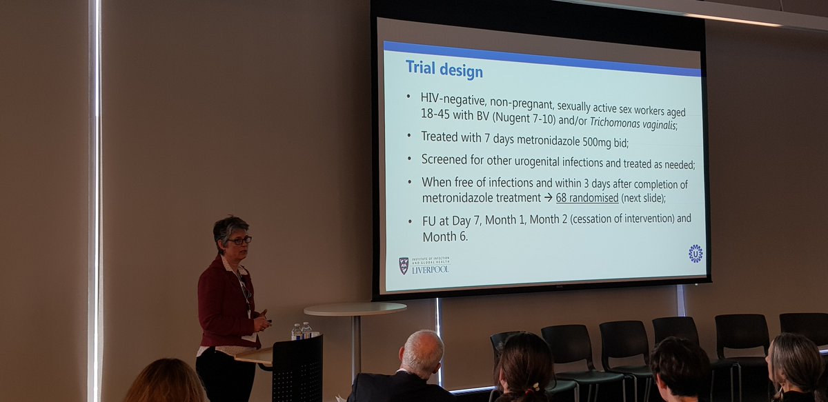 WomenMicrobes's tweet photo. Last talk for today - Dr. Janneke van de Wijgert talking about #Vaginal #probiotics, clinical indications, and effectiveness #WomenMicrobes2019 https://t.co/nIOcBzOIiW