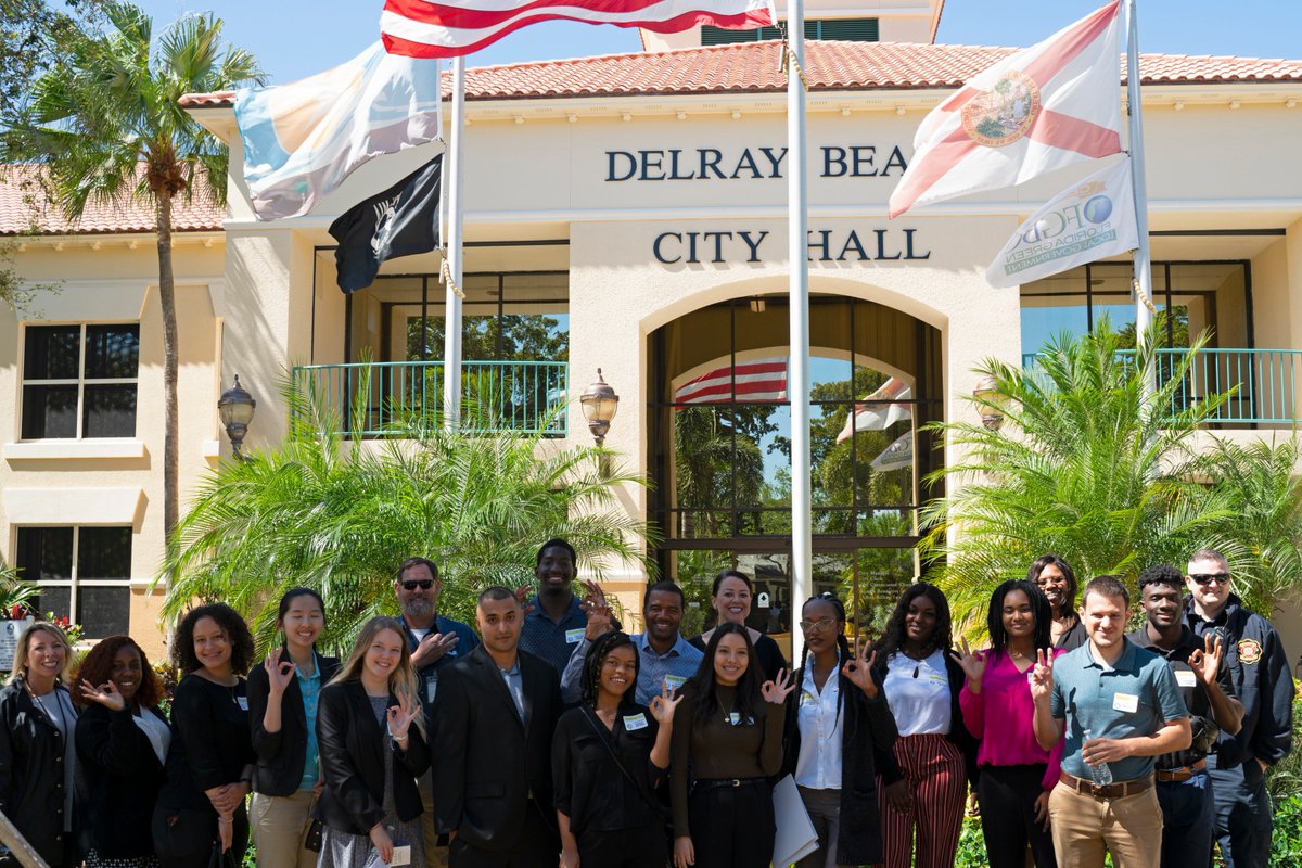 citydelraybeach's tweet image. A Day in the Life: Another successful Shadow Day for the books!👏👏 Students traveled from colleges around the country to get a snapshot of what it takes to run a city. 💪 We're proud they chose to spend the day with us in #DelrayBeach! 🌞😎