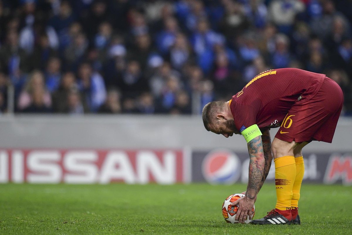 Siatene degni. #PortoRoma 
Grazie DDR.