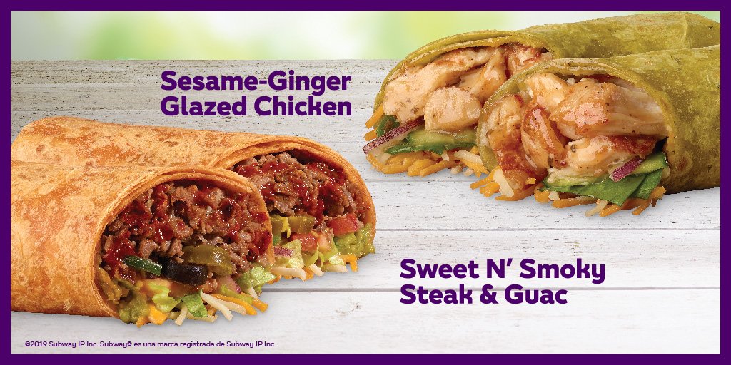 SubwayPR's tweet photo. ¡RICOS y LLENOTES! 🌯 Prueba nuestros 2 NUEVOS sabores de #SignatureWraps. https://t.co/51hFdU7yHx