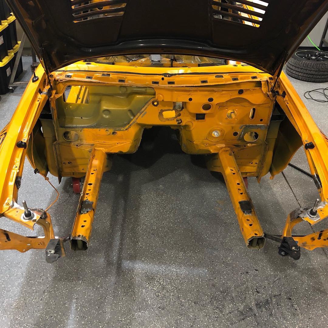 chicane23's tweet photo. The strip down process is done. Now to rebuild!  #shelbygt500 #driveoptima #driveusca #notmakingvegas https://t.co/YtsmRehRjV