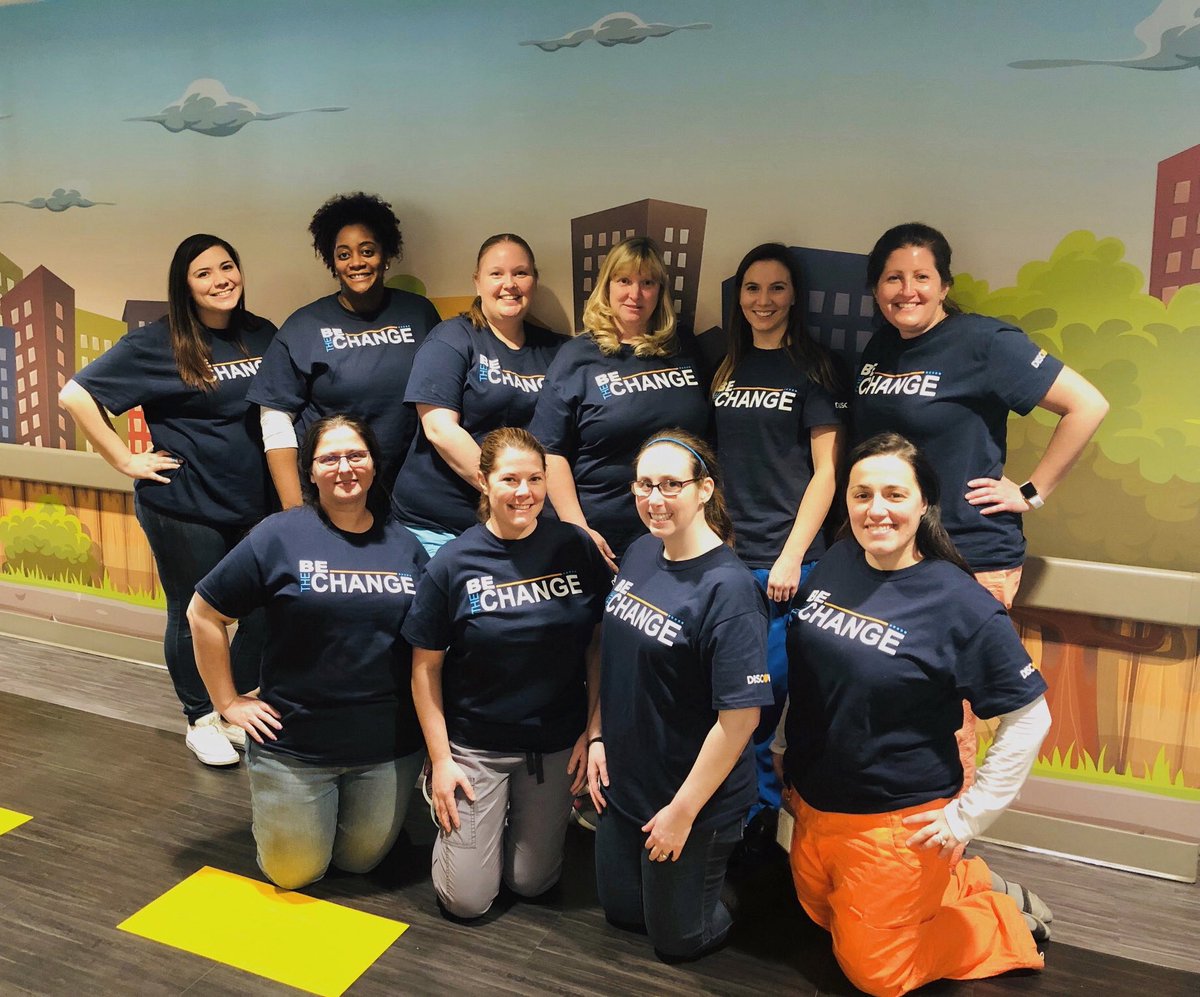 Our #PlayTherapy, #SkilledTherapy &amp; <a href="/ChristinaK12/">Christina School District</a> #REACHprogram teachers #SpreadtheWord today at ECC! #BeTheChange #netDE