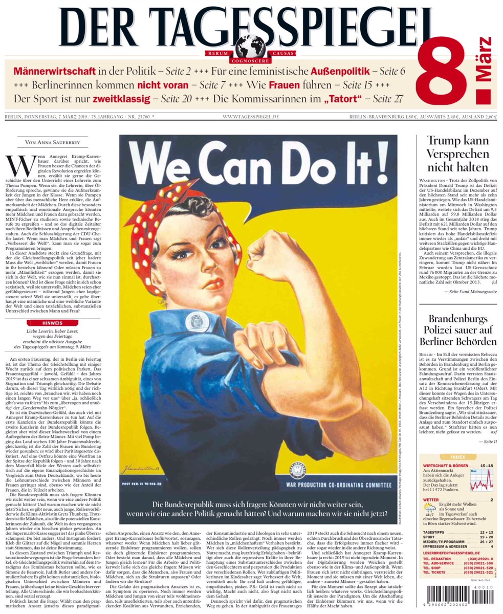 LorenzMaroldt's tweet image. „Um die Abschaffung der Einhörner kümmern wir uns, wenn wir die Hälfte der Macht haben“, schreibt @annakatrein zum Frauentag. Ok, aber die Einhörner können ja auch nix dafür, bei mir bekommen sie im Fall der Fälle Asyl.