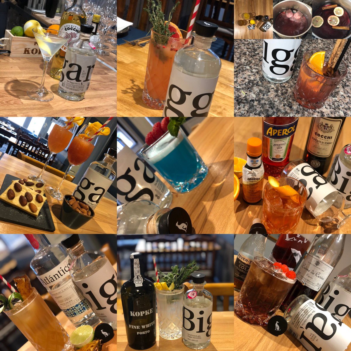 winescotland's tweet photo. All my @biggargin cocktails I’ve put out over the last 8 days plus tomorrow’s is in there as well, an adaptation of the Cherry sour I put on to celebrate our entry in the #2019 @MichelinGuideUK #cocktaildevelopment @EtiveRestaurant #biggarmentality https://t.co/Vlf4Z4n6Wi