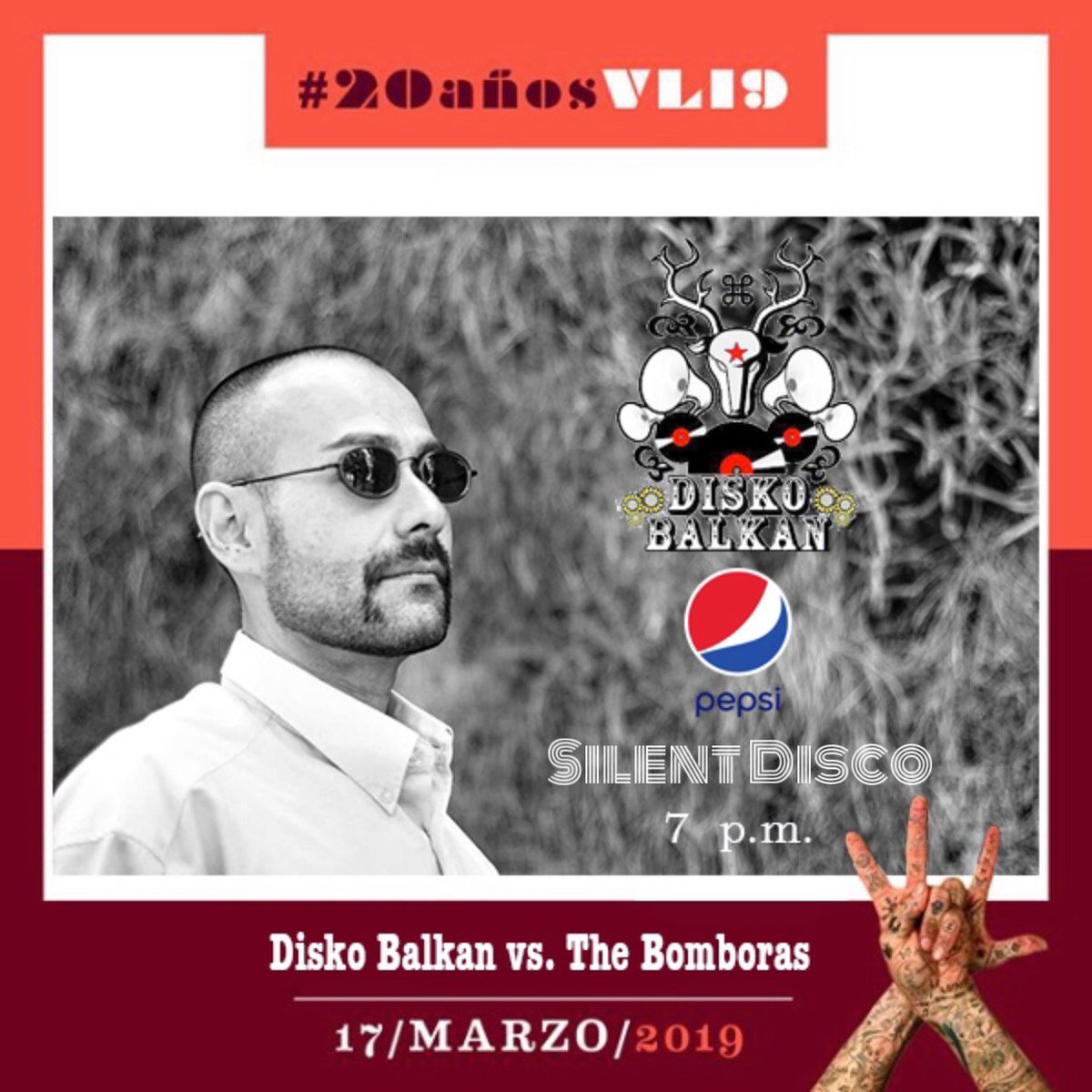 Nuevas formas para llegar a nuevo público.
Nos vemos en el #ViveLatino2019 con todo el poder de los #BalkanBeats en la Carpa <a href="/pepsi/">Pepsi</a> #SilentDisco 
<a href="/vivelatino/">Vive Latino</a> #20añosVL19 #VL19 #NosVemosEnElVive