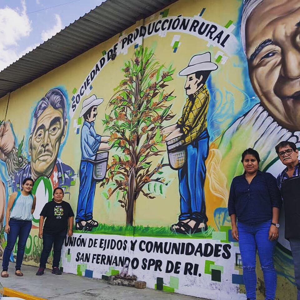 SustHarv's tweet photo. Hanging out with our partners at Ejidos San Fernando, who are behind some of Mexico’s best coffees! The cooperative impressed us with #LaLucha microlots and more last year, and we’re looking forward to more greatness for this year’s crop 🙌. #RelationshipCoffee #ImpactAtOrigin https://t.co/5qeOvUs8Io