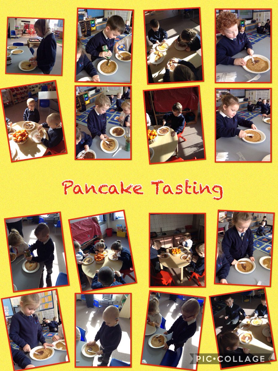 DenabyMainPri's tweet photo. FS2 really enjoyed tasting pancakes yesterday #pancakeday #shrovetuesday #stickyfaces https://t.co/BJBKoHgZld