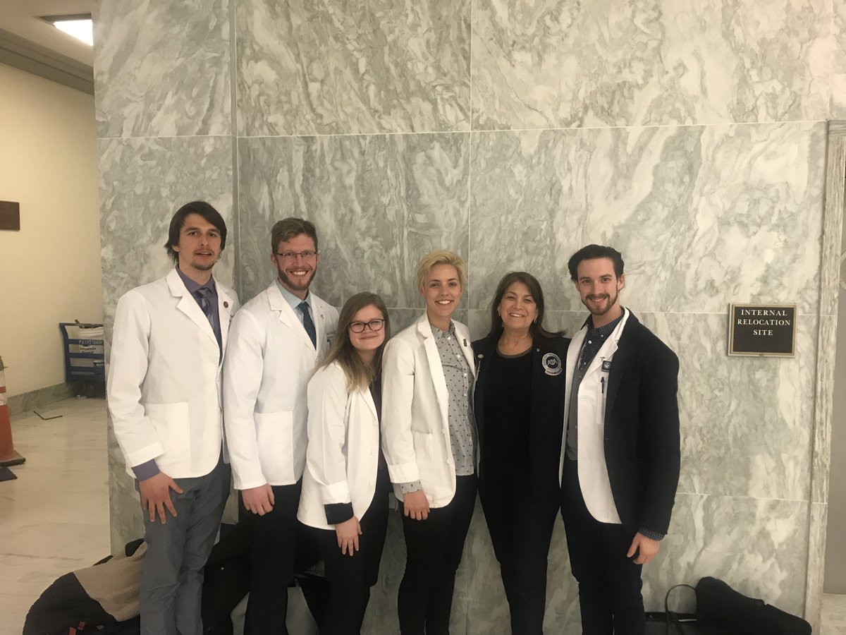 katedekOMS's tweet photo. Terrific day on Capitol Hill, advocating for measures that will help people pay for their healthcare, and improve access to primary care in some of the nation's most under-resourced areas. Thanks @AOAforDOs for a great #DODay19! https://t.co/TrHGyQODWT