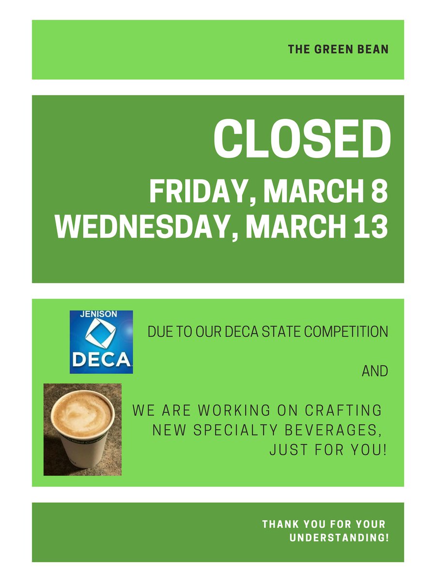 Sorry for the inconvenience, but we will be busy crafting brand new beverages for YOU! #gatoradesmoothie #mintyagner