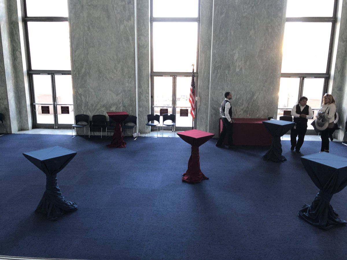 HumFed's tweet photo. Amazing space for tonight’s #HumHill19 reception. See everyone at 5:30! https://t.co/fBJZvc9jn2