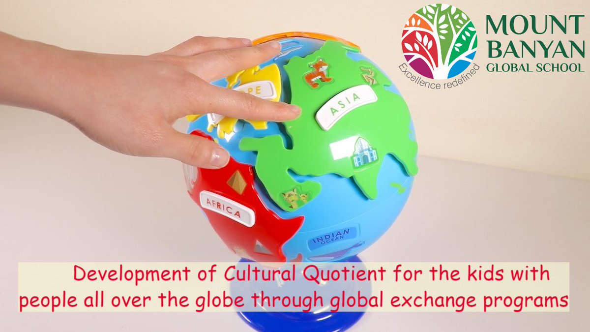 BanyanMount's tweet photo. Development of Cultural Quotient for the #Kids with People all over the globe through global exchange programs
#AdmissionsOpen for 2019 - Enroll Now..
For More Info: https://t.co/uPmqX68u5m
#bestschoolinhyderabad  #playschoolinhyderabad #daycareschool #bestinternationalschool https://t.co/3LKERl2MZT