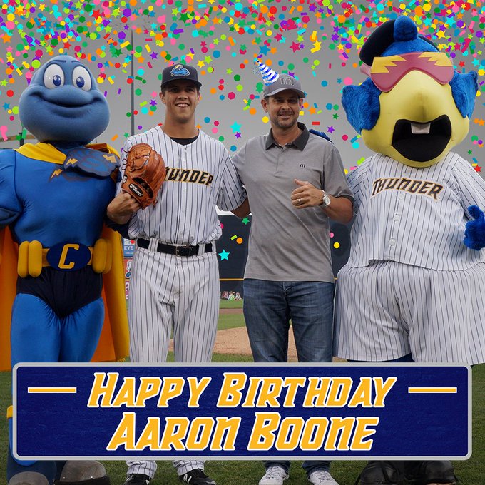 Aaron Boone's Birthday Celebration HappyBday.to